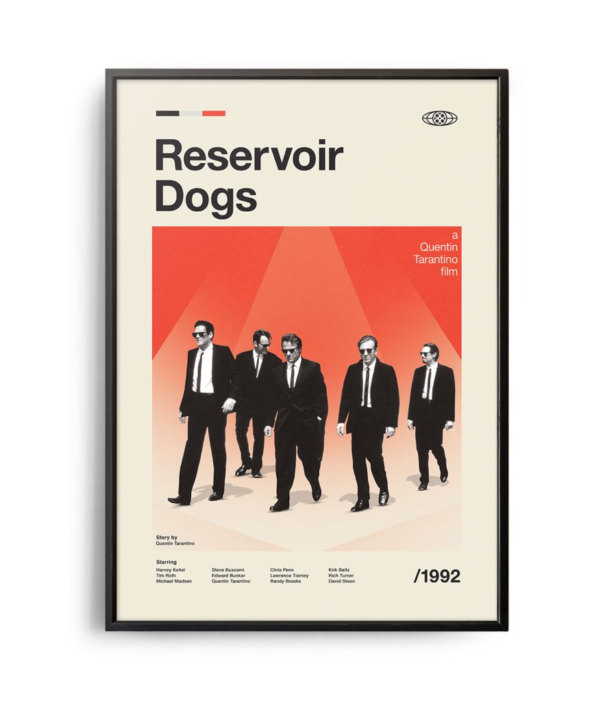 Affiche Cinéma Reservoir Dogs - Format A0, Poster Classique Du Film, Neuf Sous Emballage
